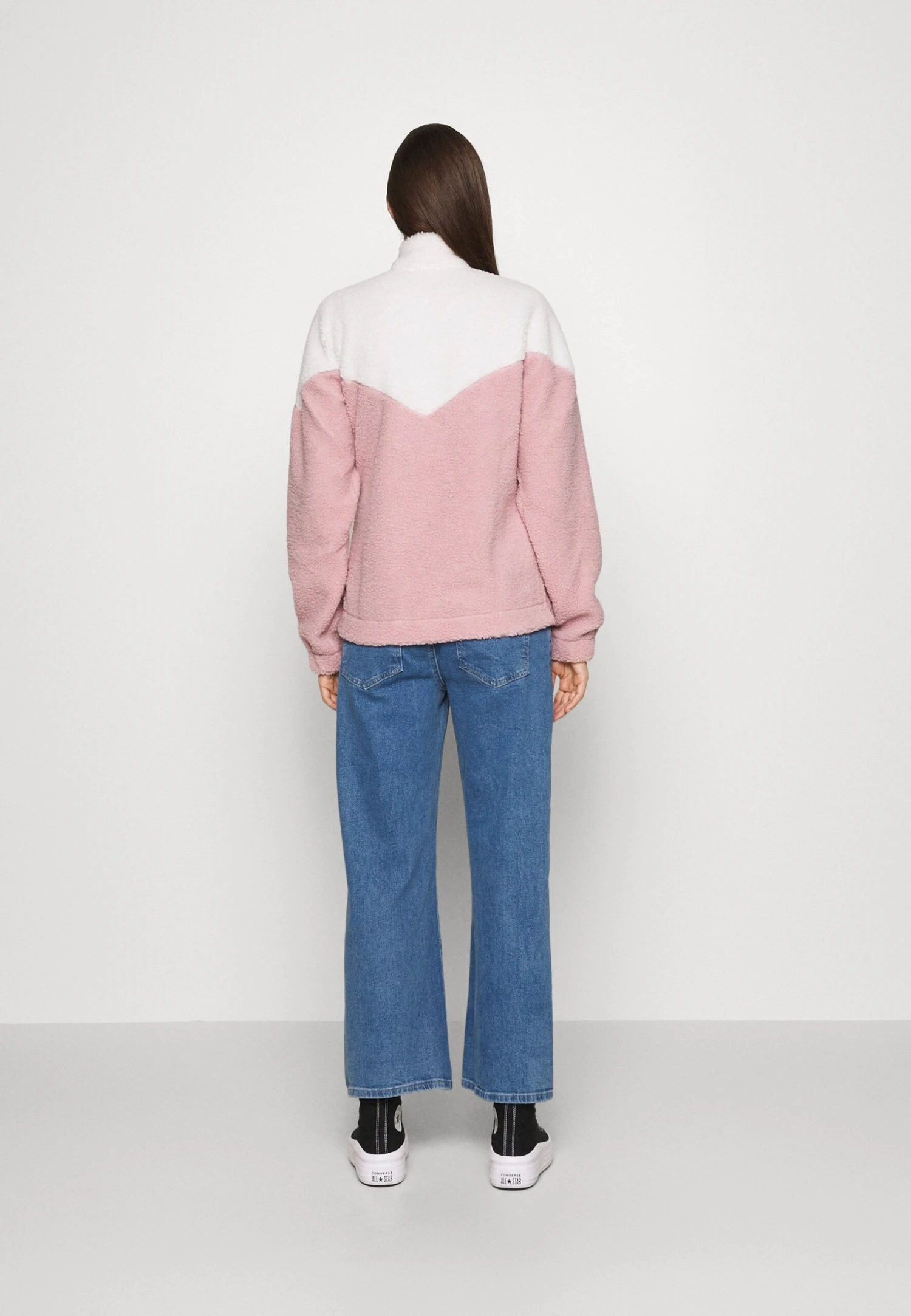 Felpa In PileOff-White/Pink Donna Felpe EVO29J00A-A11 3 Felpa In PileOff-White/Pink Donna Felpe EVO29J00A-A11 - immagine 3