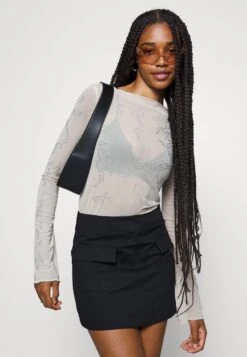 Even&Odd MinigonnaBlack Donna Gonne EV421B0C0-Q11 -Fashion 031bd0487a6b4d9f95a2979c34e7f373