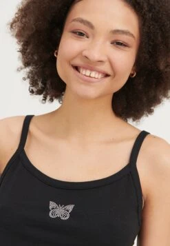 Even&Odd TopBlack Donna T-shirt E Top EV421D25F-Q11 9 Even&Odd TopBlack Donna T-shirt E Top EV421D25F-Q11 -Fashion 04e4a184dc7a4a4d88af93ae72a20c3d