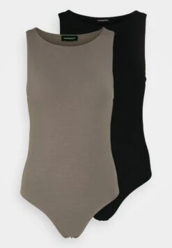 Even&Odd 2 Pack - Top - Black/Grey -Fashion 0793df561f034477963209799168795d