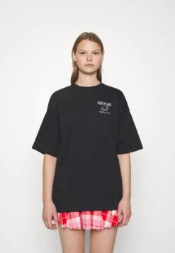 Even&Odd T-Shirt Con StampaBlack Donna T-shirt E Top EV421D26I-Q11 -Fashion 08077f57b5a6482cb1c0eba1fa00b997