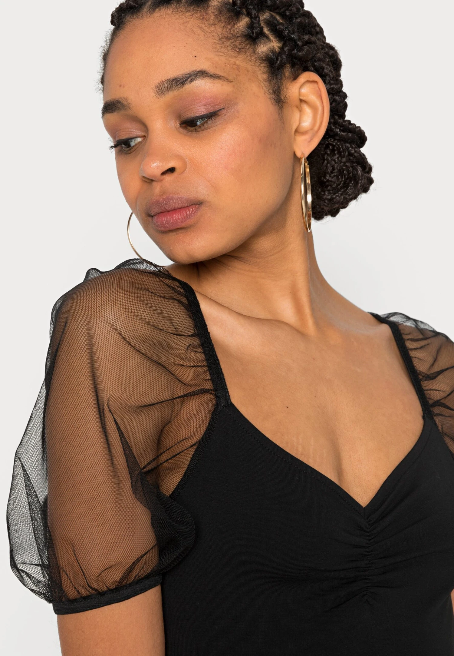 Even&Odd DressVestito EleganteBlack Donna Vestiti EV421C17Z-Q11 5 Even&Odd DressVestito EleganteBlack Donna Vestiti EV421C17Z-Q11 - immagine 5