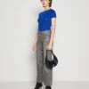 Even&Odd 2 PackT-Shirt BasicBlue/Mottled Dark Grey Donna T-shirt E Top EV421D223-K11