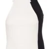 Even&Odd 2 PackTopOff-White/Black Donna T-shirt E Top EV421D1BG-A11