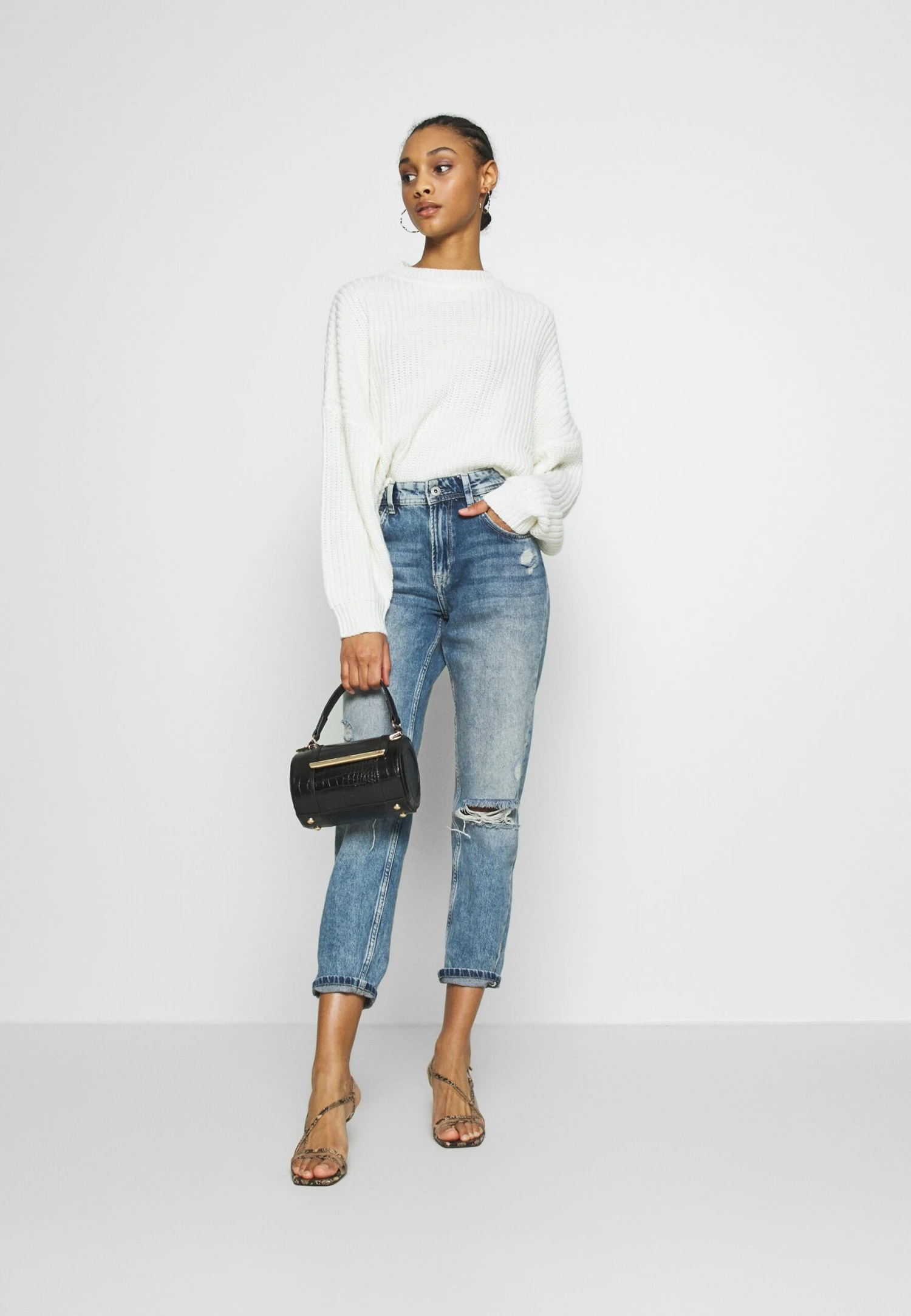 Even&Odd MaglioneWhite Donna Maglieria EV421I0AZ-A11 2 Even&Odd MaglioneWhite Donna Maglieria EV421I0AZ-A11 - immagine 2