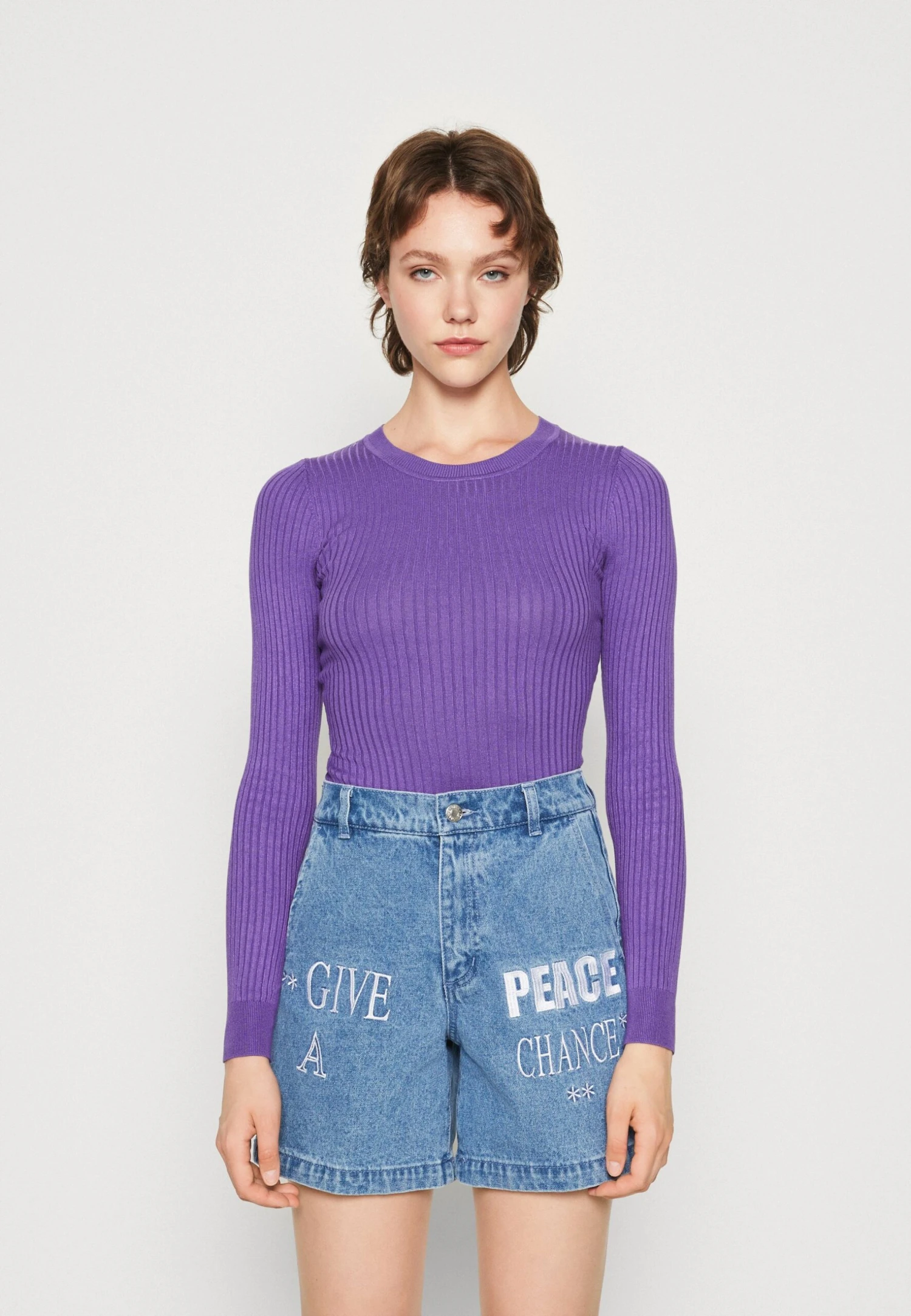 Even&Odd MaglioneLilac Donna Maglieria EV421I0AQ-I14 1 Even&Odd MaglioneLilac Donna Maglieria EV421I0AQ-I14