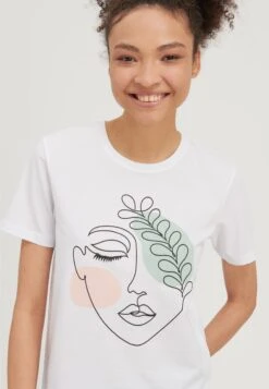 Even&Odd T-Shirt Con StampaWhite Donna T-shirt E Top EV421D25O-A11 9 Even&Odd T-Shirt Con StampaWhite Donna T-shirt E Top EV421D25O-A11 -Fashion 10430a9dae1243589a5116ca695a894f