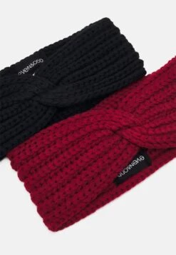 Even&Odd 2 Pack - Paraorecchie - Black/Red -Fashion 109de88a1da8435c94f2fb0753f62aa0