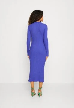 Even&Odd Circ Long Sleeves Midi High Slit Dress - Abito In Maglia - Blue 8 Even&Odd Circ Long Sleeves Midi High Slit Dress - Abito In Maglia - Blue -Fashion 1160c199d8e24ff484e5e2971709ba26
