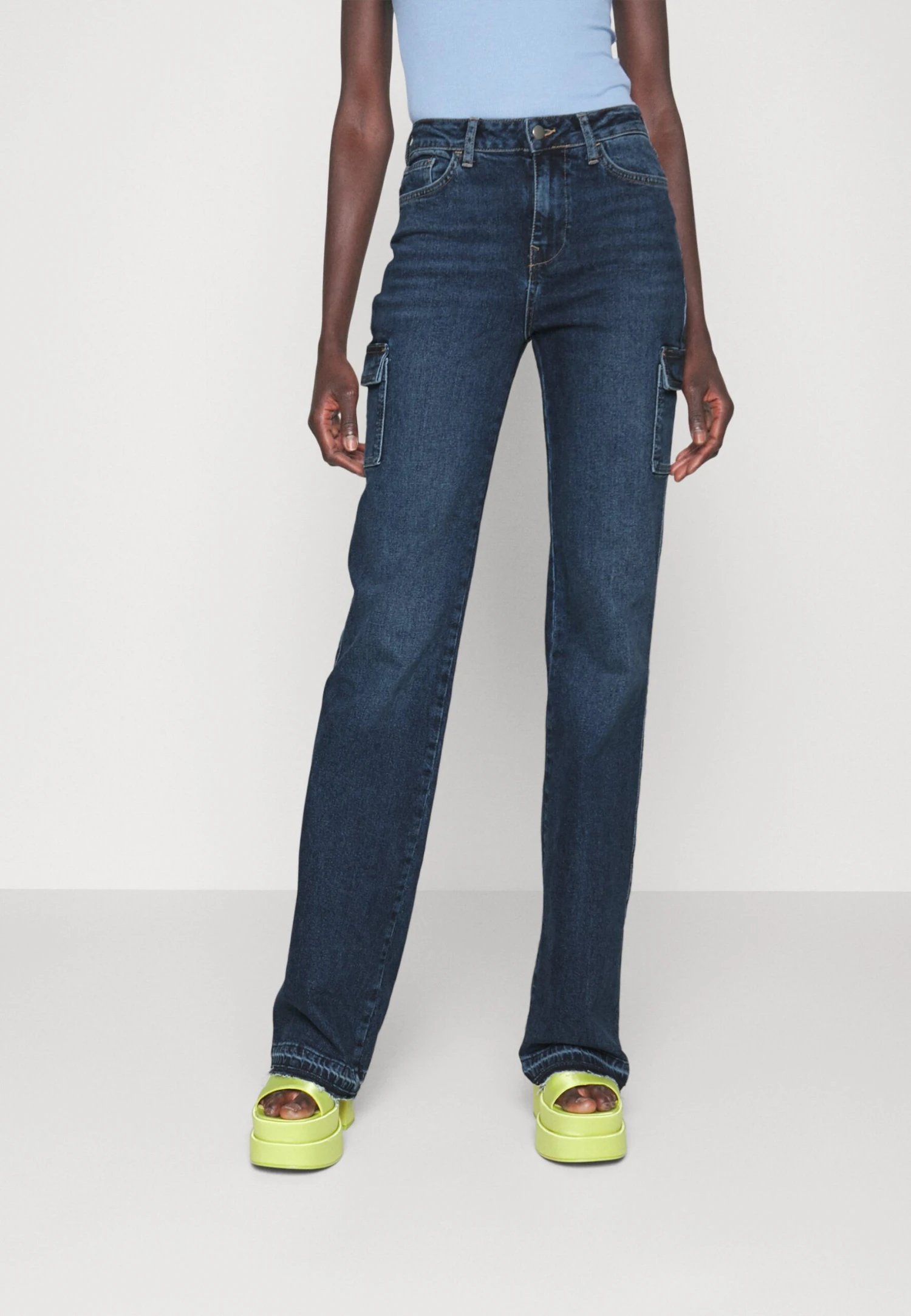 Jeans A ZampaLight Blue Denim Donna Jeans EVI21N009-K11 1 Jeans A ZampaLight Blue Denim Donna Jeans EVI21N009-K11