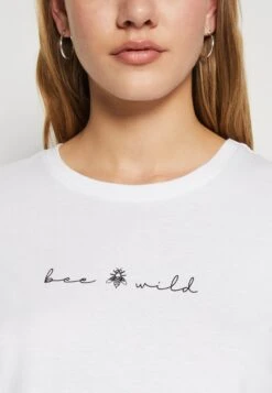 Even&Odd T-Shirt Con StampaWhite Donna T-shirt E Top EV421D251-A11 -Fashion 130193c35da2437c9d4bc4970d92654f