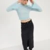 Even&Odd Maglietta A Manica LungaLight Blue Donna T-shirt E Top EV421D270-K11