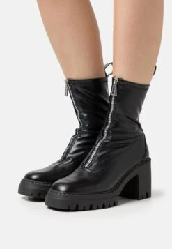 Even&Odd Stivaletti Con PlateauBlack Donna Stivaletti EV411N0IT-Q11