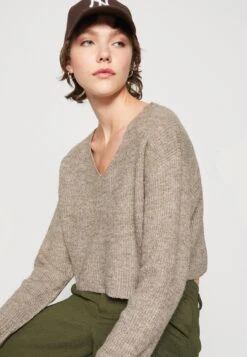 Even&Odd MaglioneMottled Grey/Mottled Beige Donna Maglieria EV421I0DJ-C12 9 Even&Odd MaglioneMottled Grey/Mottled Beige Donna Maglieria EV421I0DJ-C12 -Fashion 15b4dedcbd034e0d9d389f76b26ebd34