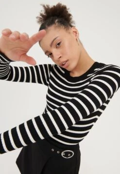 Even&Odd 2 PackMaglioneBlack / Off-White Donna Maglieria EV421I0CK-Q14 -Fashion 1620a486331e46cab26b54b314ad724a