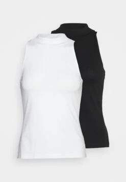 Even&Odd 2 PackTopBlack/White Donna T-shirt E Top EV421D24X-Q11 -Fashion 163e9e2fb2b046b0a6b38344039fea22