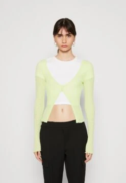 Even&Odd CardiganLight Green Donna Maglieria EV421I0HW-M11 -Fashion 1695098f39c54f0fad2ec3c278388cc9