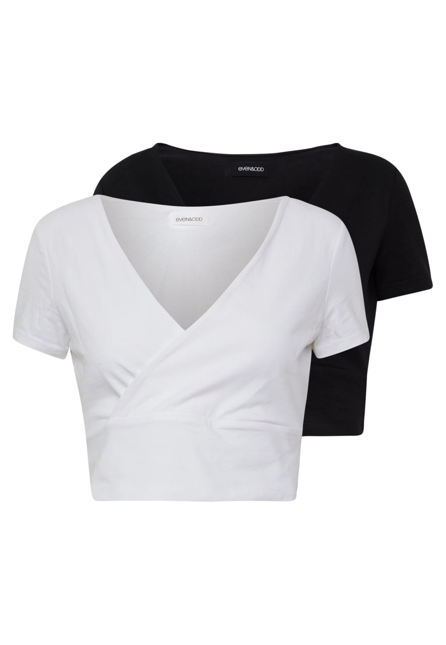 Even&Odd 2 PackT-Shirt Con StampaBlack/White Donna T-shirt E Top EV421D1DY-Q11 1 Even&Odd 2 PackT-Shirt Con StampaBlack/White Donna T-shirt E Top EV421D1DY-Q11