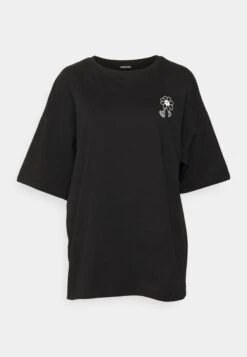 Even&Odd Liz Keep Growing Mascot / 802BlackT-Shirt Con Stampa802Black Donna T-shirt E Top EV421D254-Q11 -Fashion 1cb462d7cf0a4df9b133af66f898f5e8