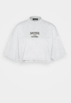 Even&Odd T-Shirt Con StampaMottled Light Grey Donna T-shirt E Top EV421D256-C11 -Fashion 1d931c94221d41e99562e24c34507b62