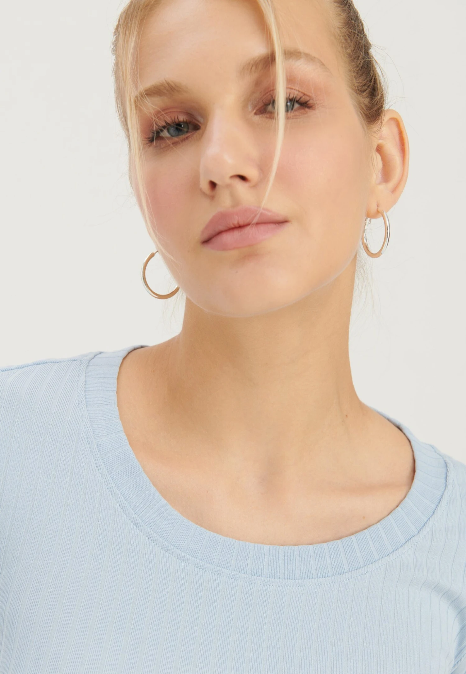 Even&Odd Maglietta A Manica LungaLight Blue Donna T-shirt E Top EV421D19U-K12 6 Even&Odd Maglietta A Manica LungaLight Blue Donna T-shirt E Top EV421D19U-K12 - immagine 6