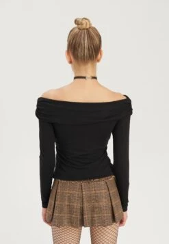 Even&Odd Maglietta A Manica LungaBlack Donna T-shirt E Top EV421D268-Q11 8 Even&Odd Maglietta A Manica LungaBlack Donna T-shirt E Top EV421D268-Q11 -Fashion 22257907d26f4038a1ff311e5832f8cf