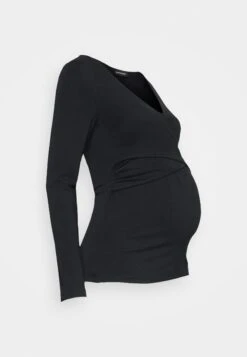 2 Pack NursingMaglietta A Manica LungaBlack/White Donna T-shirt E Top EVO29G00M-Q11 -Fashion 22394ec32061484698867c6236ac2e91