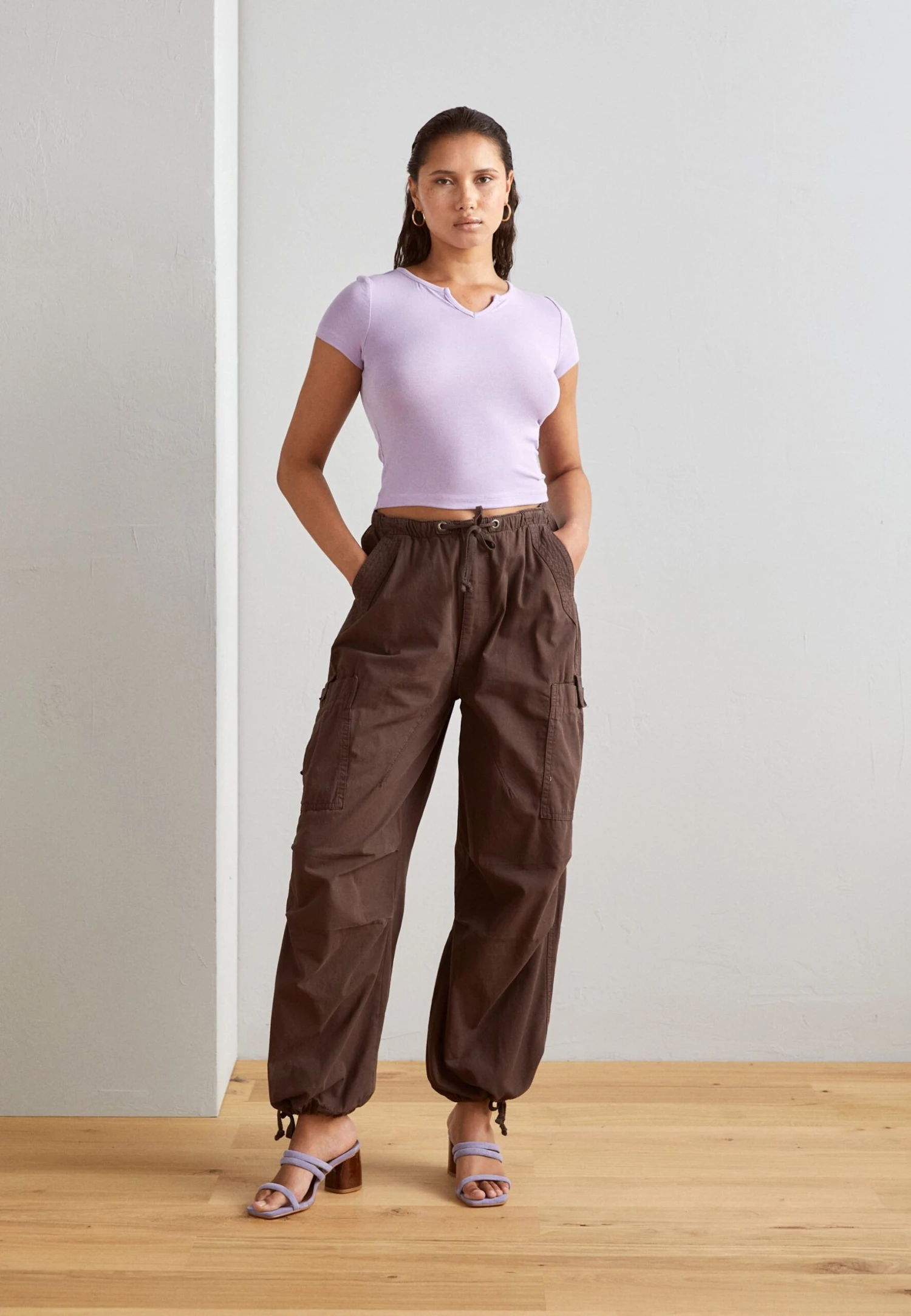 Even&Odd 2 PackT-Shirt BasicBlack/Purple Donna T-shirt E Top EV421D24U-Q11 1 Even&Odd 2 PackT-Shirt BasicBlack/Purple Donna T-shirt E Top EV421D24U-Q11