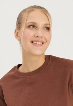 Even&Odd Felpa - Dark Brown -Fashion 25733e5286214d9f9b2884dda1b291a6