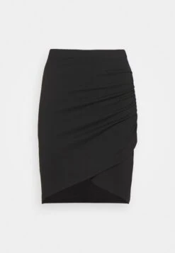 Even&Odd Asymetric Overlap Wrap Mini High Waisted SkirtGonna A TubinoBlack Donna Gonne EV421B09X-Q11 11 Even&Odd Asymetric Overlap Wrap Mini High Waisted SkirtGonna A TubinoBlack Donna Gonne EV421B09X-Q11 -Fashion 26ec337f6164479d83b7661e14b9402f