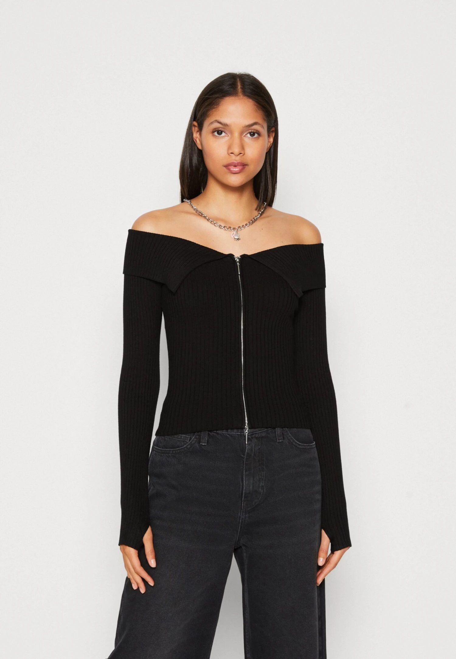 Even&Odd CardiganBlack Donna Maglieria EV421I0HU-Q11 4 Even&Odd CardiganBlack Donna Maglieria EV421I0HU-Q11 - immagine 4