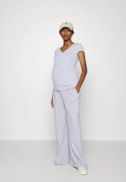 2PackT-Shirt BasicGreen/Mottled Light Grey Donna T-shirt E Top EVO29G00L-M11