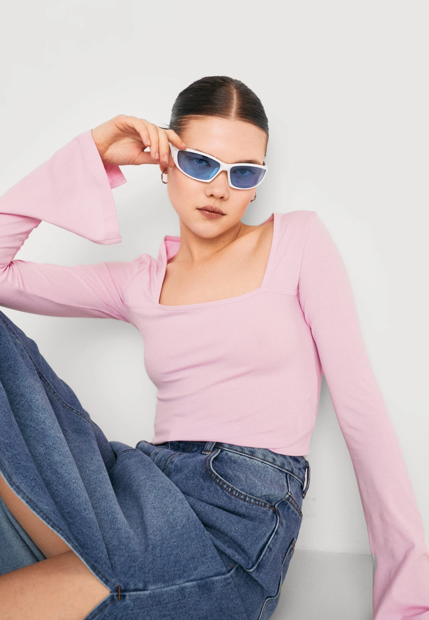 Even&Odd Maglietta A Manica LungaLight Pink Donna T-shirt E Top EV421D24V-J11 1 Even&Odd Maglietta A Manica LungaLight Pink Donna T-shirt E Top EV421D24V-J11