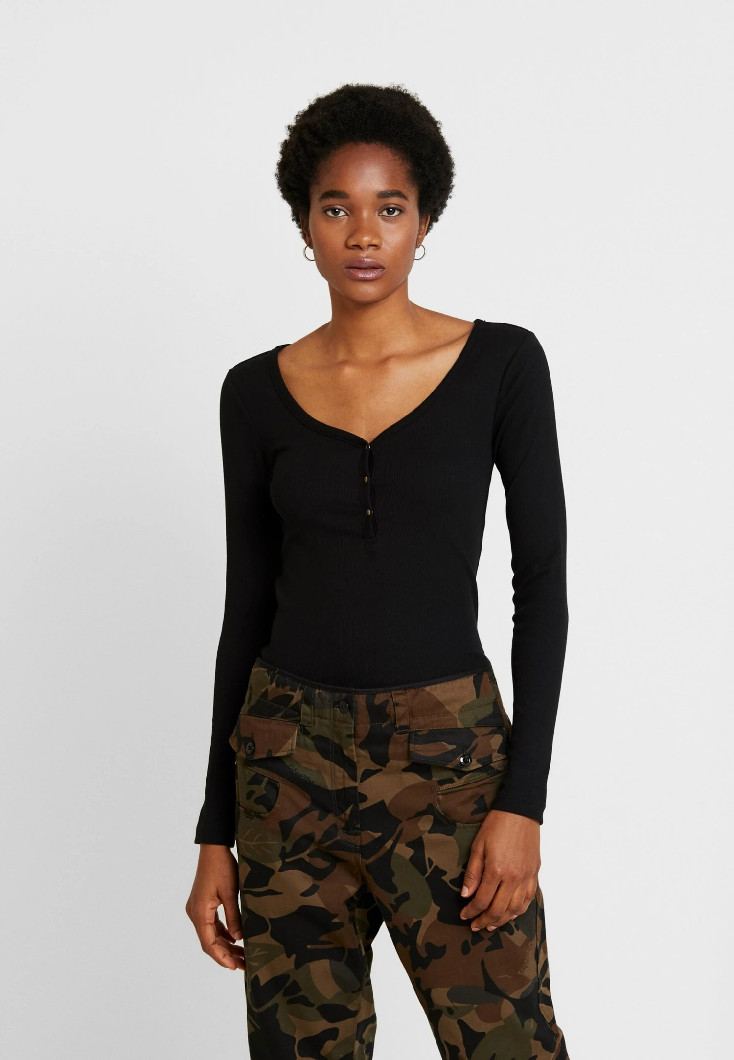 Even&Odd Maglietta A Manica LungaBlack Donna T-shirt E Top EV421D1BE-Q11 1 Even&Odd Maglietta A Manica LungaBlack Donna T-shirt E Top EV421D1BE-Q11