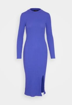Even&Odd Circ Long Sleeves Midi High Slit Dress - Abito In Maglia - Blue 10 Even&Odd Circ Long Sleeves Midi High Slit Dress - Abito In Maglia - Blue -Fashion 2dbe7fef8e674a38a51b98c507a4a647