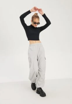 Even&Odd Maglietta A Manica LungaBlack Donna T-shirt E Top EV421D24N-Q11 -Fashion 2df6fff5405242e18f5bdf646c190057