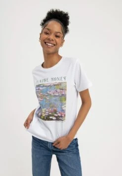 Even&Odd T-Shirt Con StampaWhite Donna T-shirt E Top EV421D244-A11