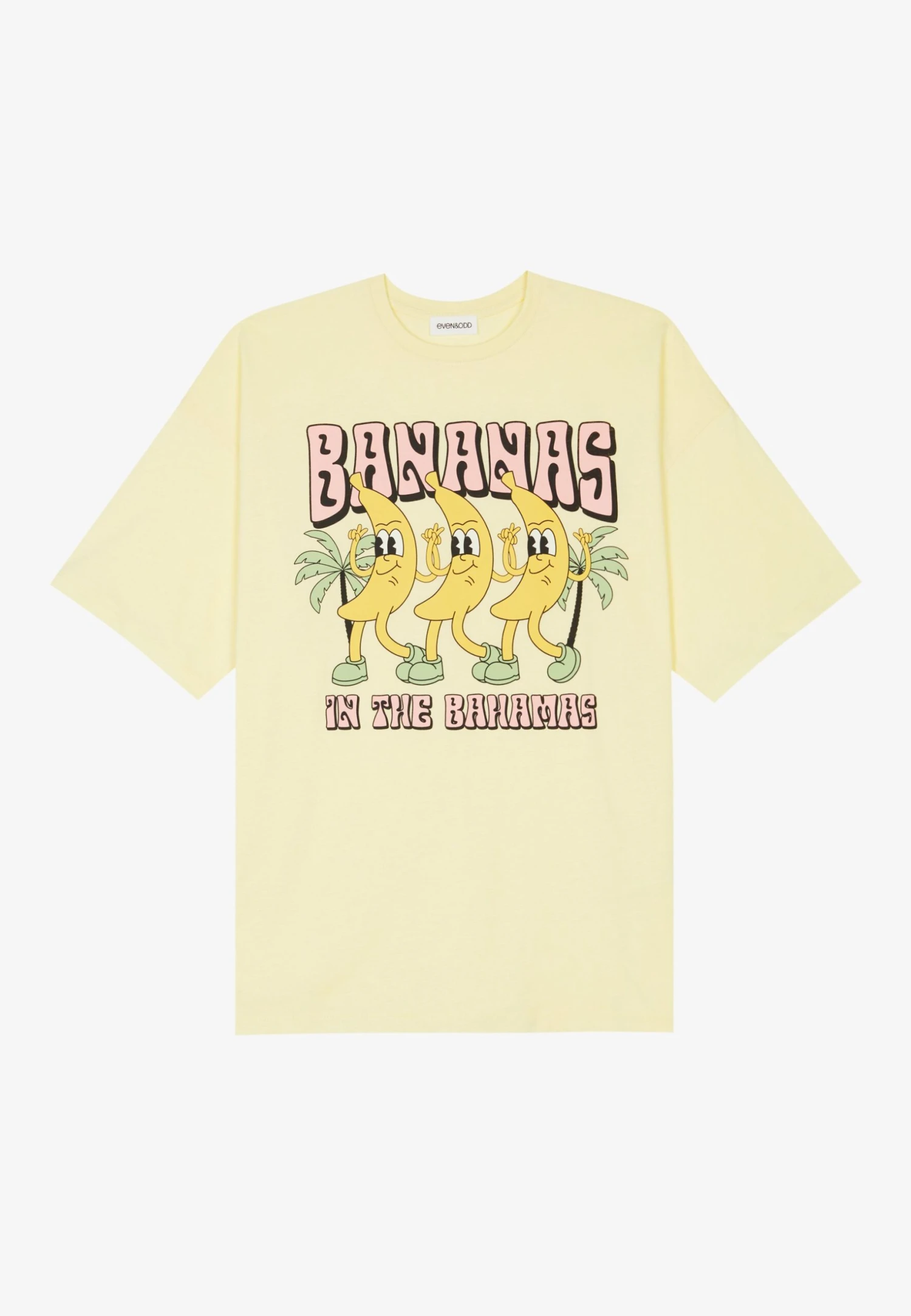 Even&Odd T-Shirt Con StampaLight Yellow Donna T-shirt E Top EV421D25M-E11 4 Even&Odd T-Shirt Con StampaLight Yellow Donna T-shirt E Top EV421D25M-E11 - immagine 4