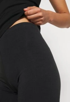 Even&Odd 2 PackLeggingsMottled Light Grey/Black Donna Pantaloni EV421A07V-C11 -Fashion 30e6cbf50a3c4ef58e74ca0db7de7e1a