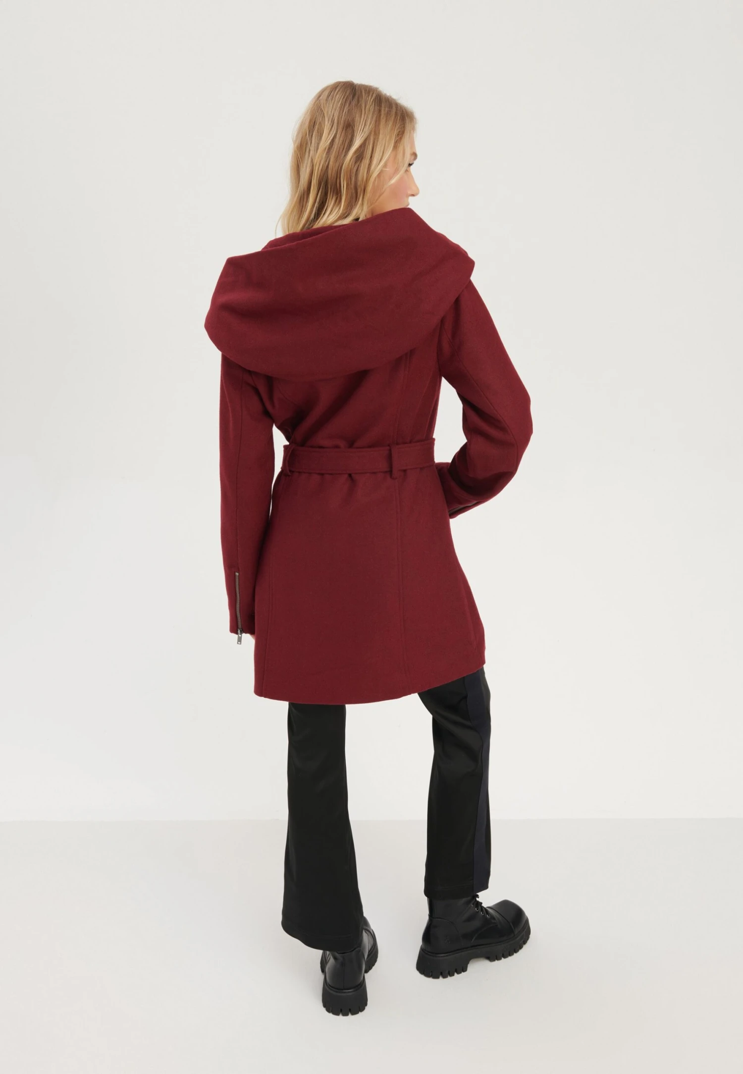 Even&Odd Cappotto CortoDark Red Donna Cappotti EV421U020-G12 3 Even&Odd Cappotto CortoDark Red Donna Cappotti EV421U020-G12 - immagine 3