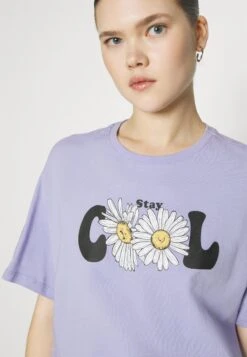 Even&Odd T-Shirt Con StampaPurple Donna T-shirt E Top EV421D26N-I11 -Fashion 361bf6b315cf4bacb623f31b80e0d306