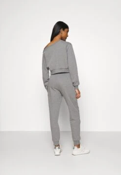 Even&Odd Off Shoulder&Jogger SetFelpaMottled Grey Donna Felpe EV421A09E-C11 -Fashion 36c41b8f7f2d4d87a7288a52efe8a6bf