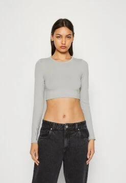 Even&Odd 2 PackMaglietta A Manica LungaGreen/Grey Donna T-shirt E Top EV421D26S-M11 -Fashion 37156df7b84c4926a0d44f19d0131844