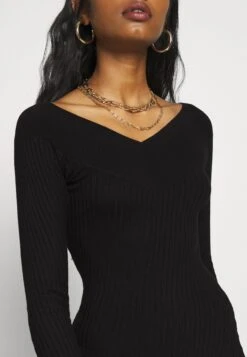 V Ausschnitt Ripp Mini Bodycon StrickkleidTubinoBlack Donna Vestiti EVF21C01P-Q11 11 V Ausschnitt Ripp Mini Bodycon StrickkleidTubinoBlack Donna Vestiti EVF21C01P-Q11 -Fashion 3c3e46963b93497d9bf0fec0cb03fd50
