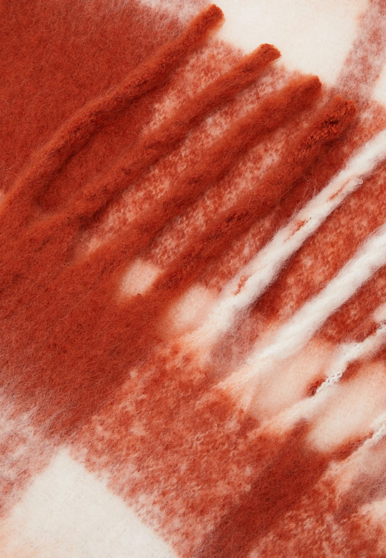 Even&Odd Sciarpa - Orange/White 3 Even&Odd Sciarpa - Orange/White - immagine 3