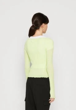 Even&Odd CardiganLight Green Donna Maglieria EV421I0HW-M11 -Fashion 41f59b3f6a7640469ec328f879509286
