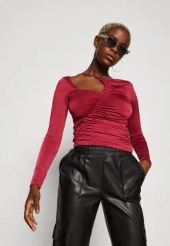 Even&Odd Maglietta A Manica LungaBordeaux Donna T-shirt E Top EV421D27D-G11 9 Even&Odd Maglietta A Manica LungaBordeaux Donna T-shirt E Top EV421D27D-G11 -Fashion 4433203326354a3d9a1d4eb2452a692c