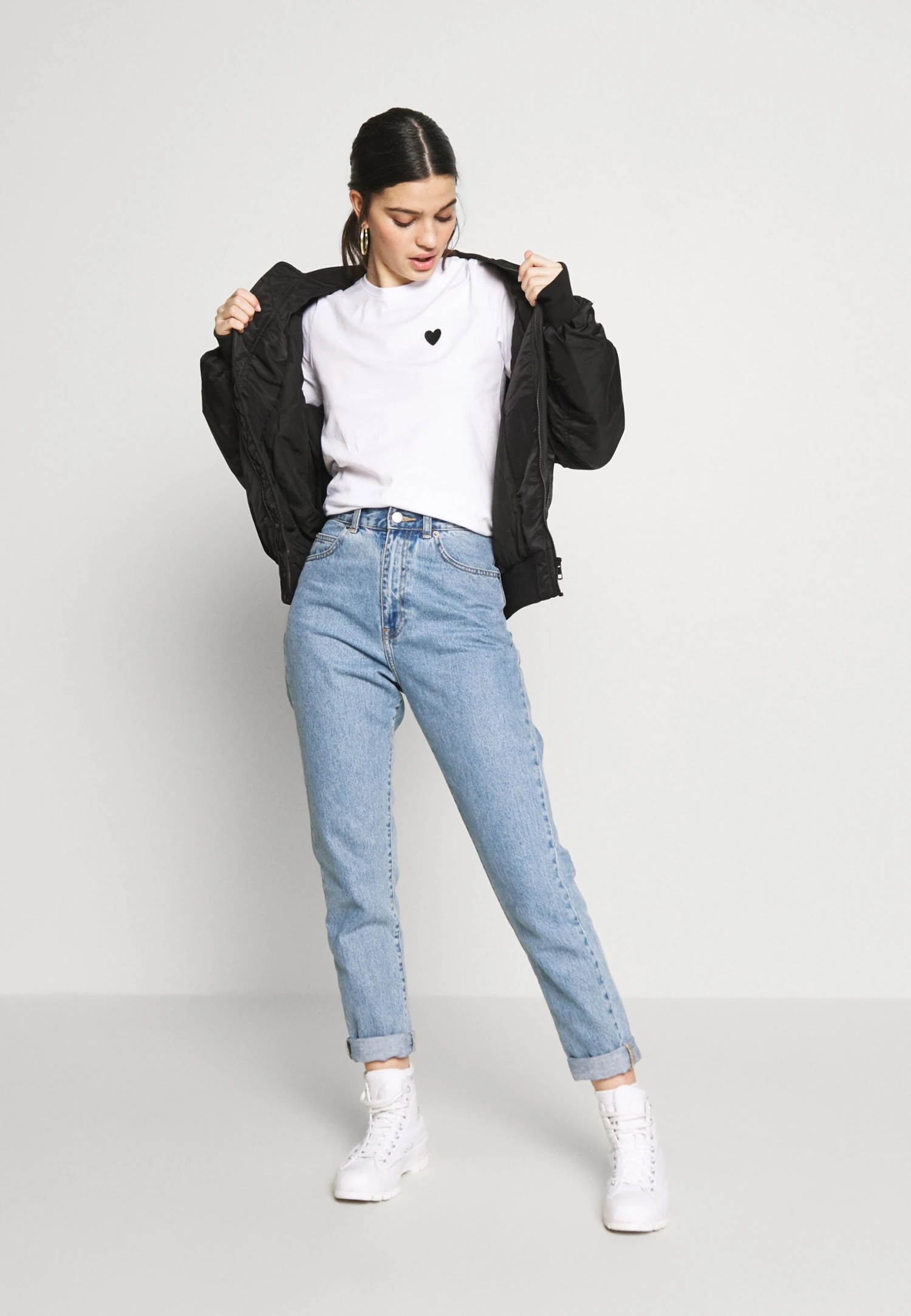 Even&Odd 2PackT-Shirt BasicWhite/Black Donna T-shirt E Top EV421D1F6-A11 2 Even&Odd 2PackT-Shirt BasicWhite/Black Donna T-shirt E Top EV421D1F6-A11 - immagine 2