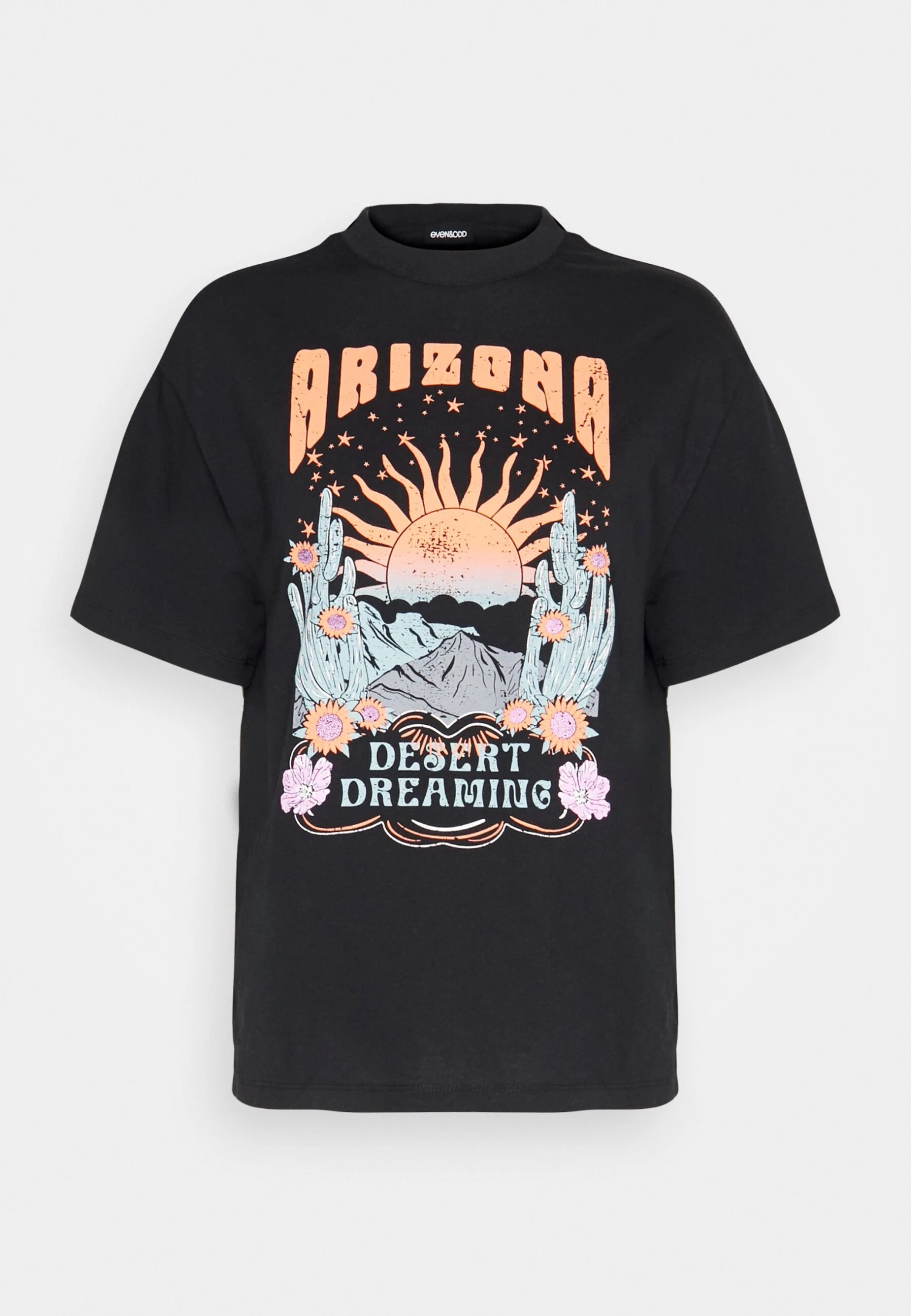 Even&Odd T-Shirt Con StampaBlack Donna T-shirt E Top EV421D26L-Q11 7 Even&Odd T-Shirt Con StampaBlack Donna T-shirt E Top EV421D26L-Q11 - immagine 7