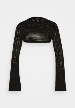 Even&Odd Maglietta A Manica LungaBlack Donna T-shirt E Top EV421D26E-Q11 -Fashion 44f8e15e9a2643feb15490db3c7b3610